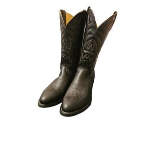 NEW Black vintage wrangler boots men's size 9